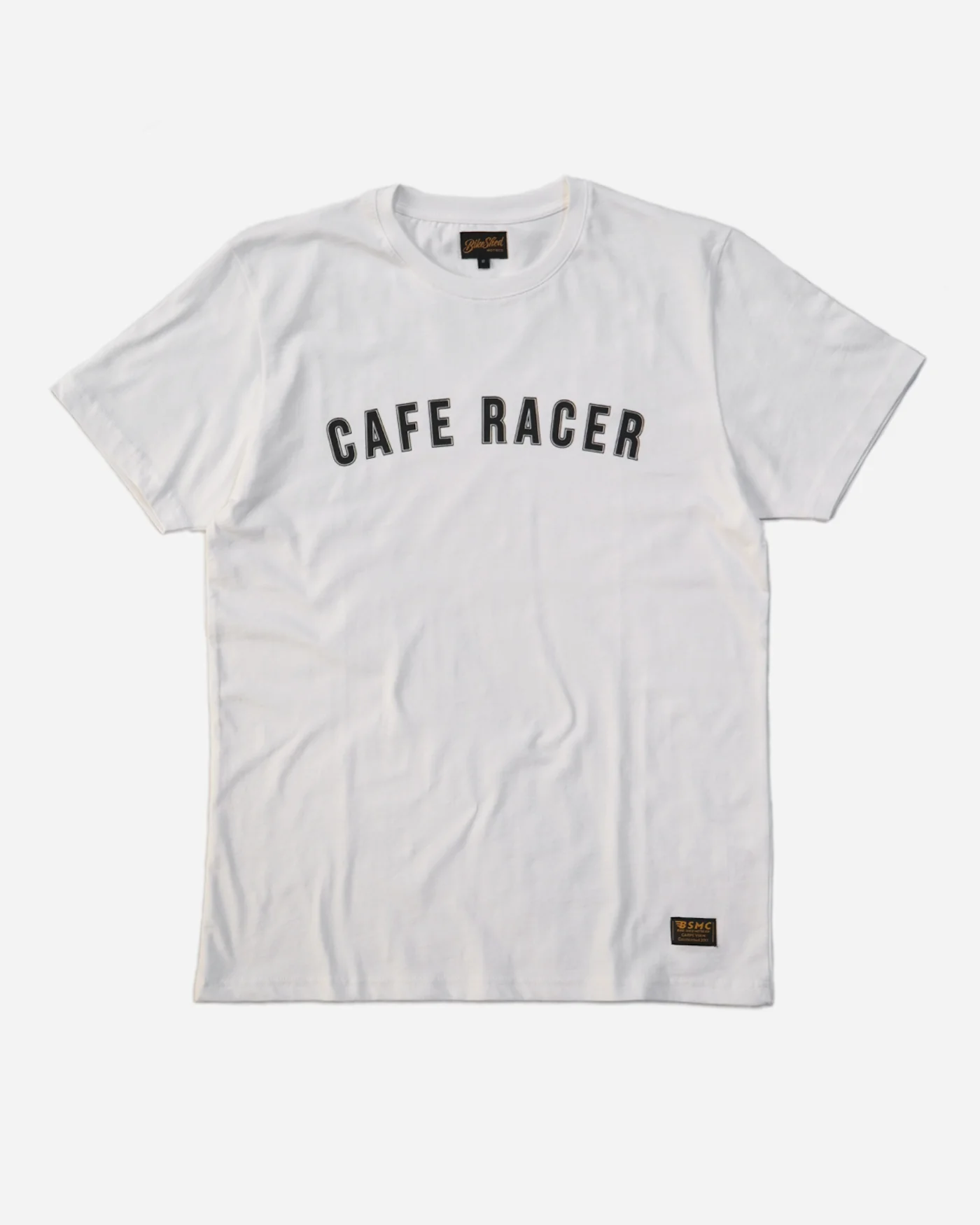 BSMC Cafe Racer T-Shirt - White - Image 10