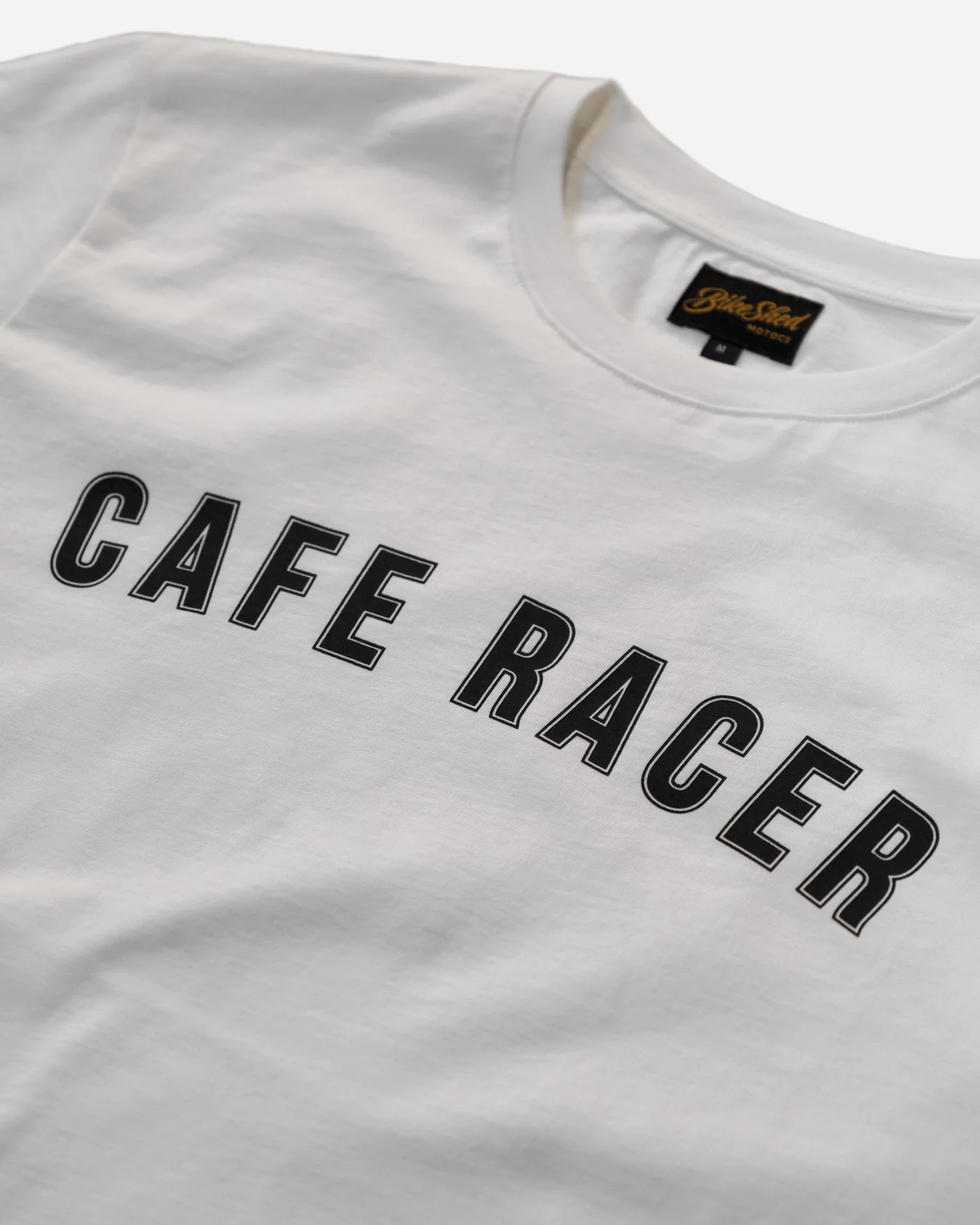 BSMC Cafe Racer T-Shirt - White - Image 12