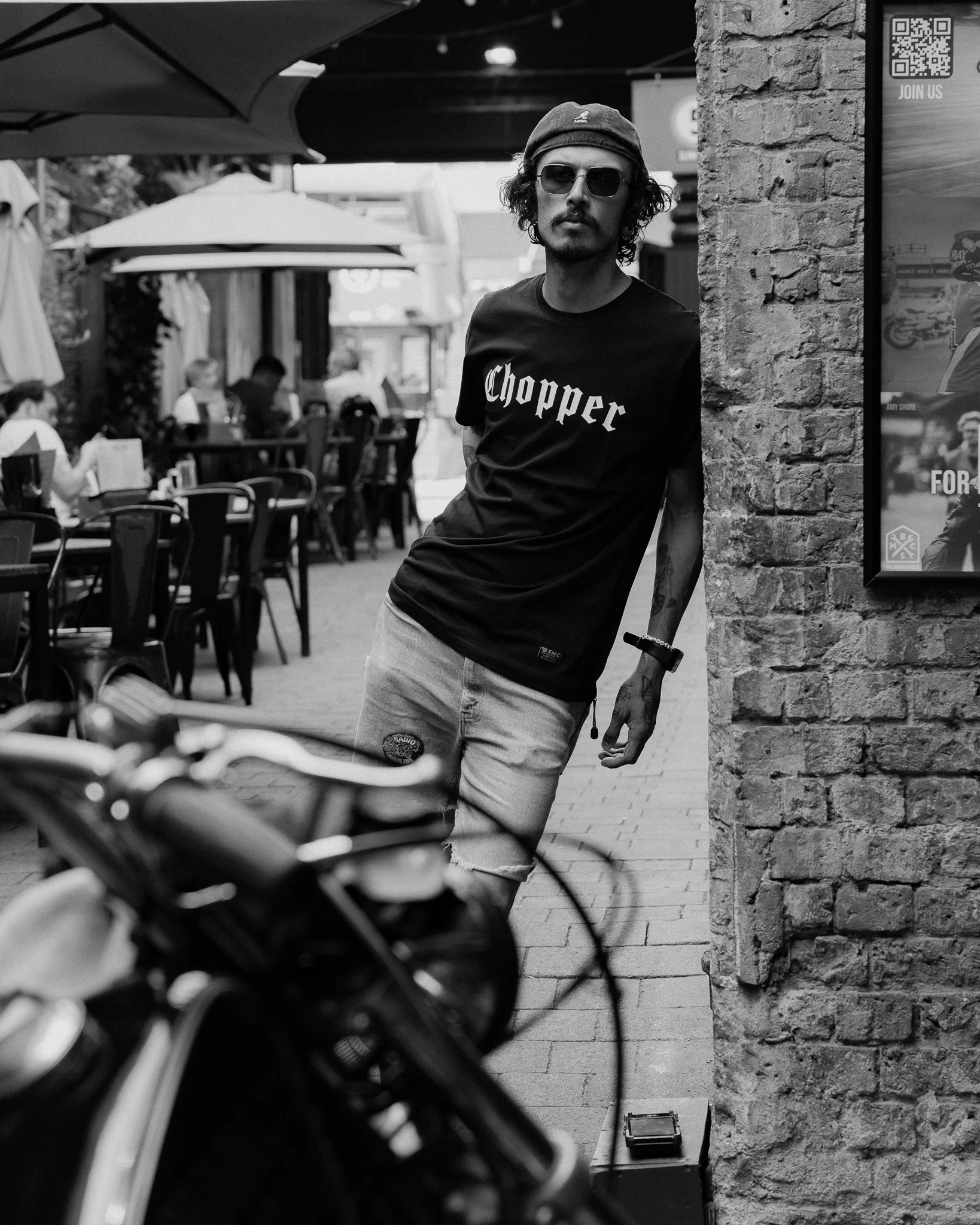 BSMC Chopper T-Shirt - Black - Image 7