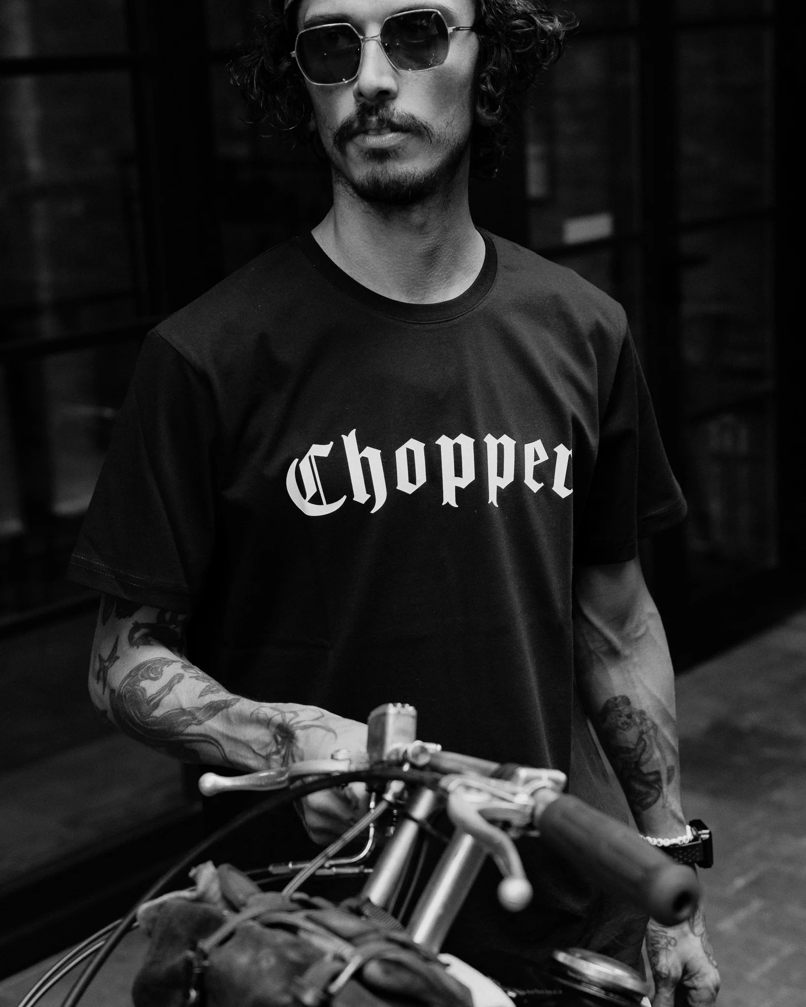 BSMC Chopper T-Shirt - Black - Image 8