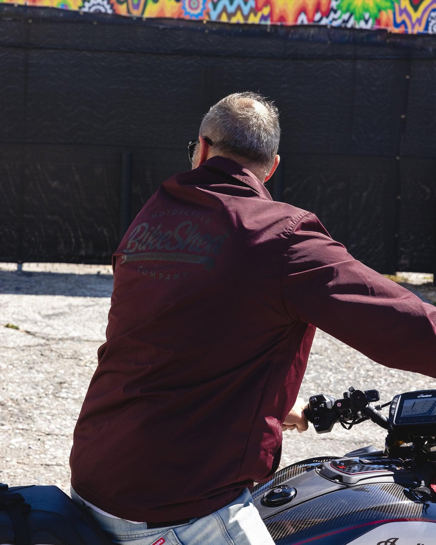 BSMC Company Coach Jacket - Burgundy - Image 5