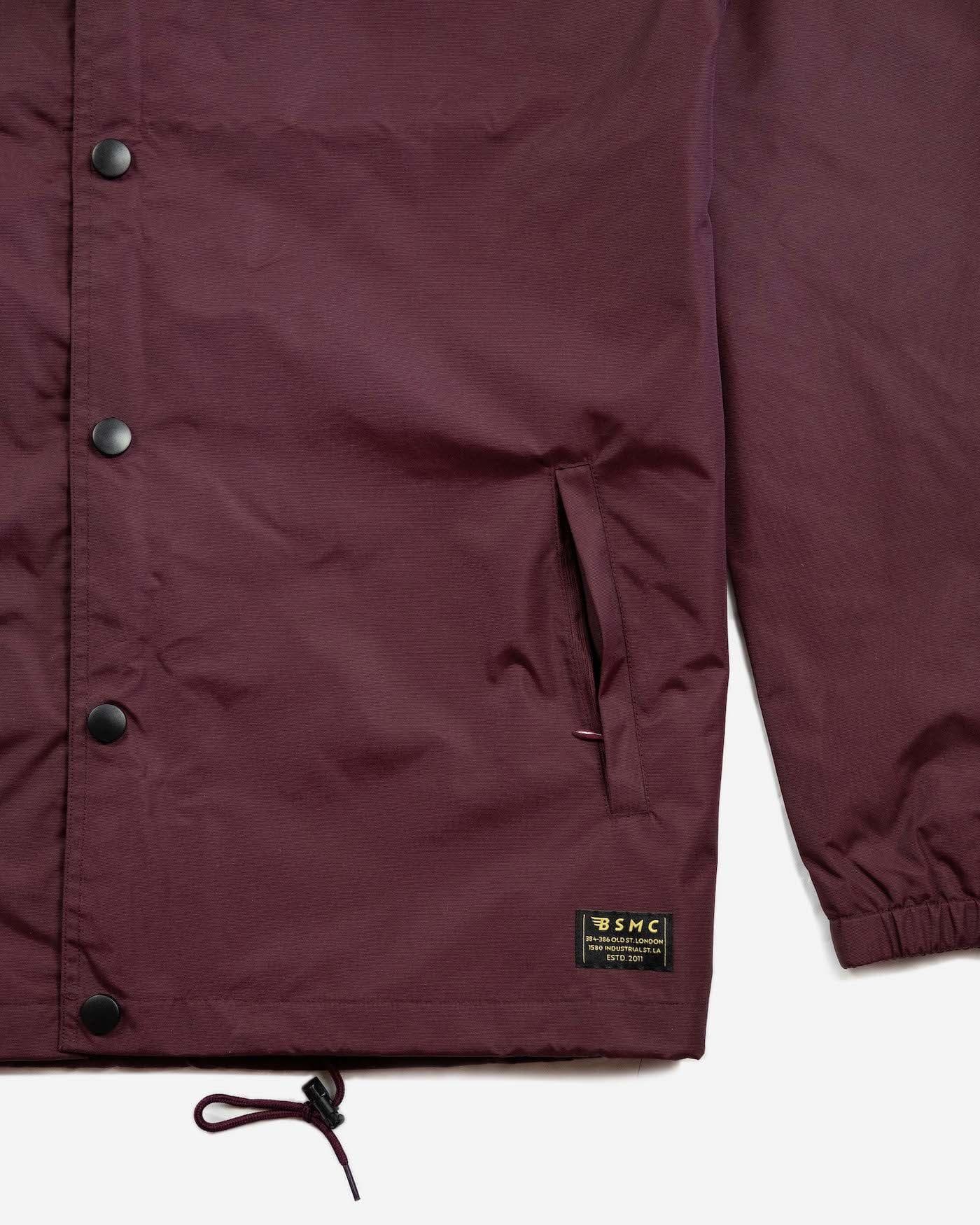 BSMC Company Coach Jacket - Burgundy - Image 7