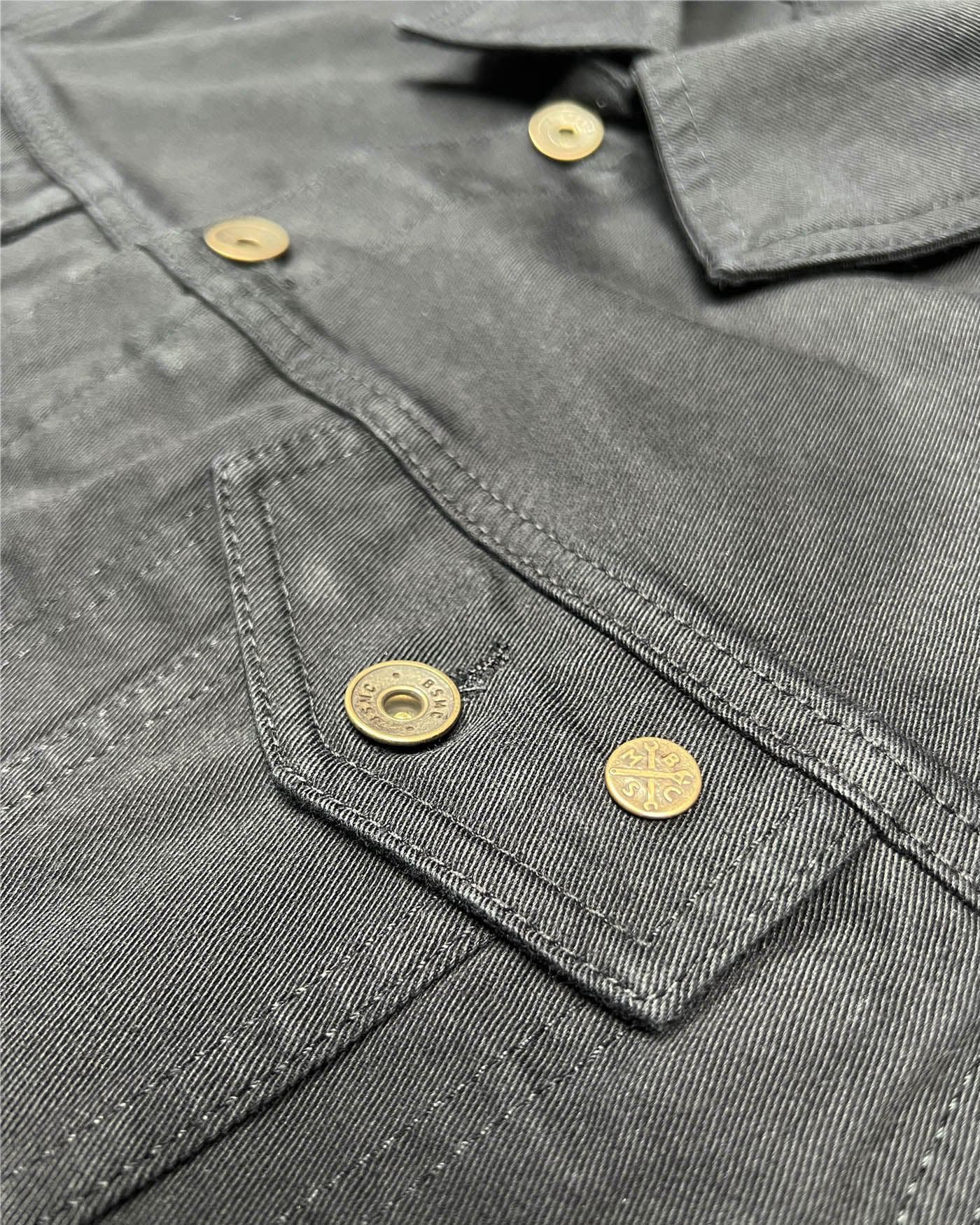 BSMC Denim Jacket - Cordura Black - Image 13