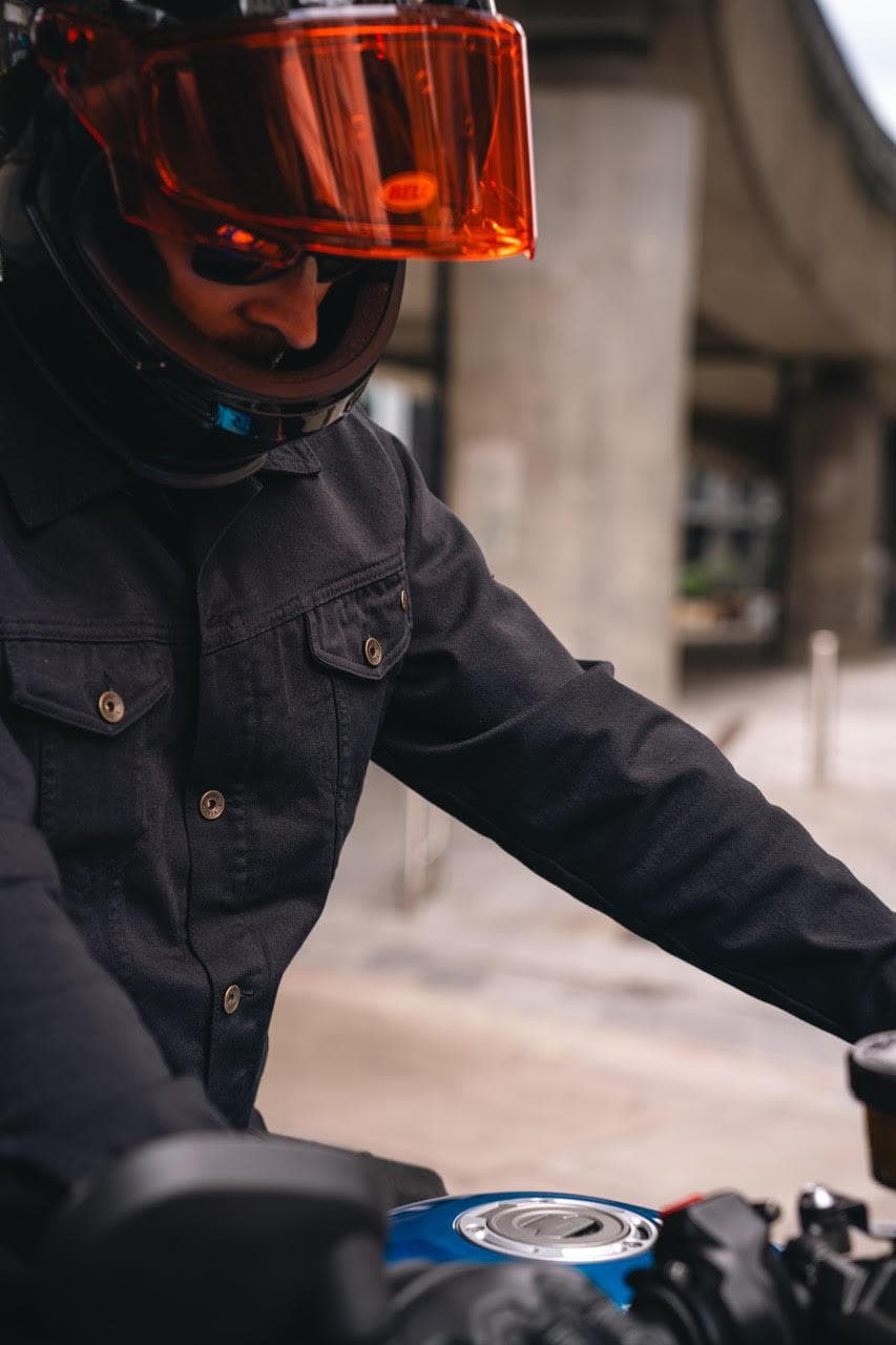 BSMC Denim Jacket - Cordura Black - Image 8