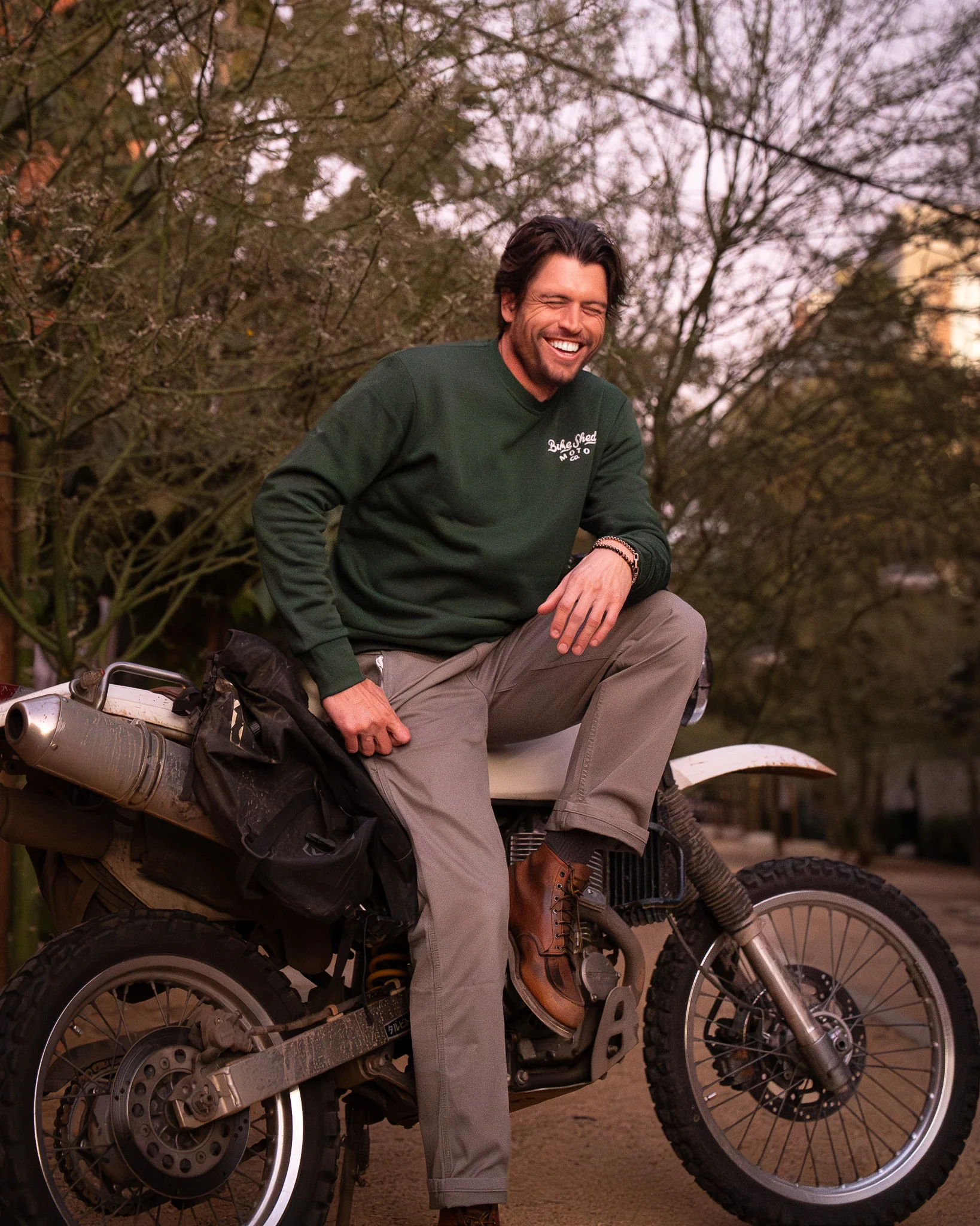 BSMC Desert Race Sweatshirt - Green - Image 4