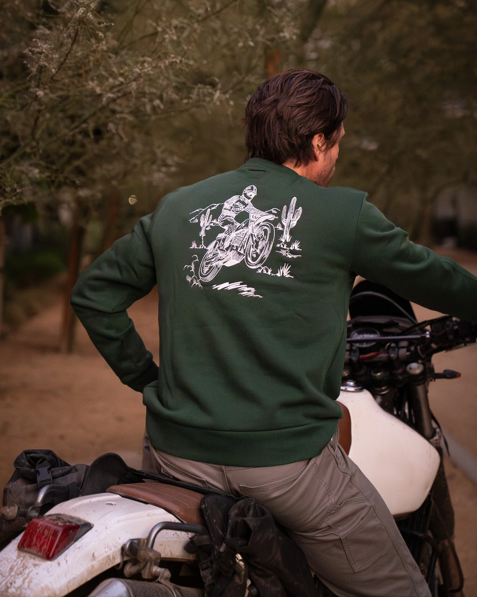 BSMC Desert Race Sweatshirt - Green - Image 5