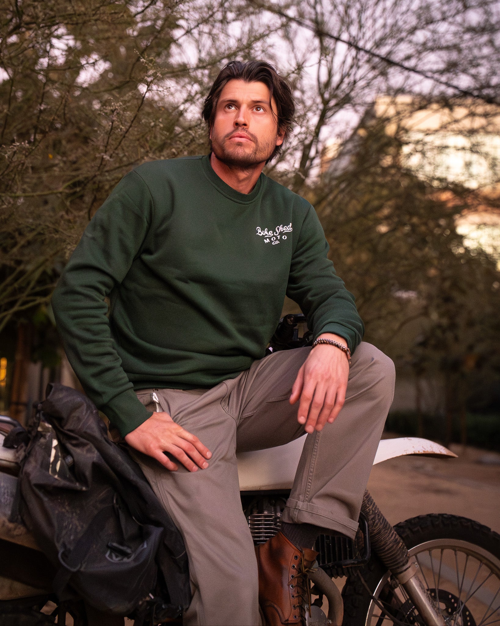 BSMC Desert Race Sweatshirt - Green - Image 6