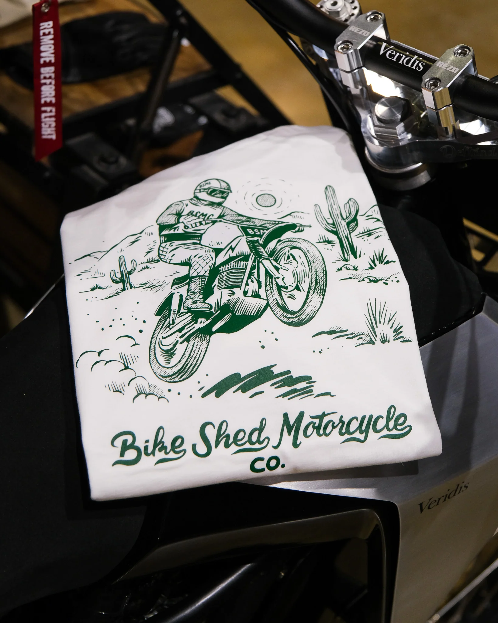BSMC Desert Race T-Shirt - Ecru - Image 4