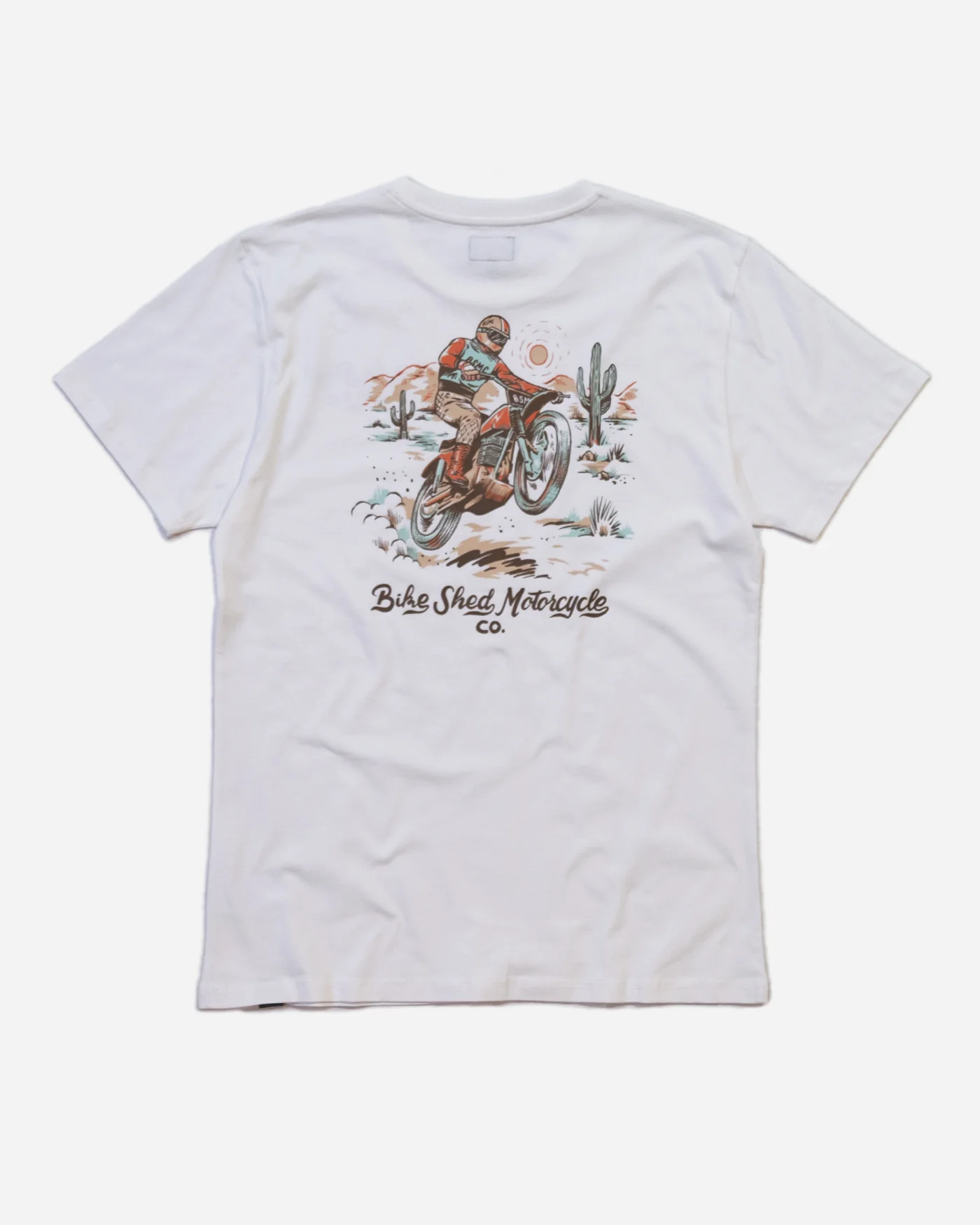 BSMC Desert Race T-Shirt - Ecru/Multi - Image 3