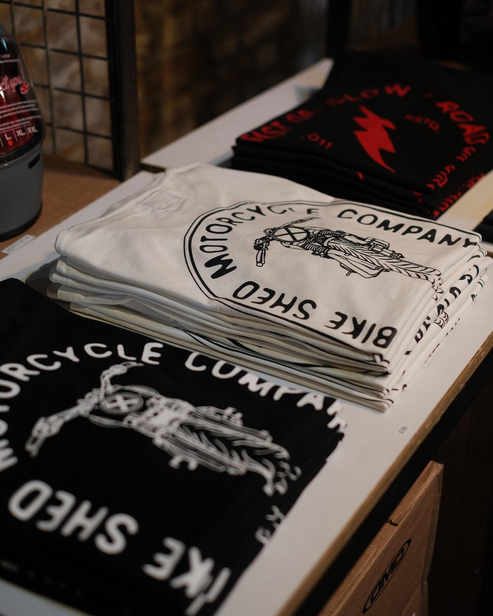 BSMC Drop Bars T-Shirt - White - Image 4