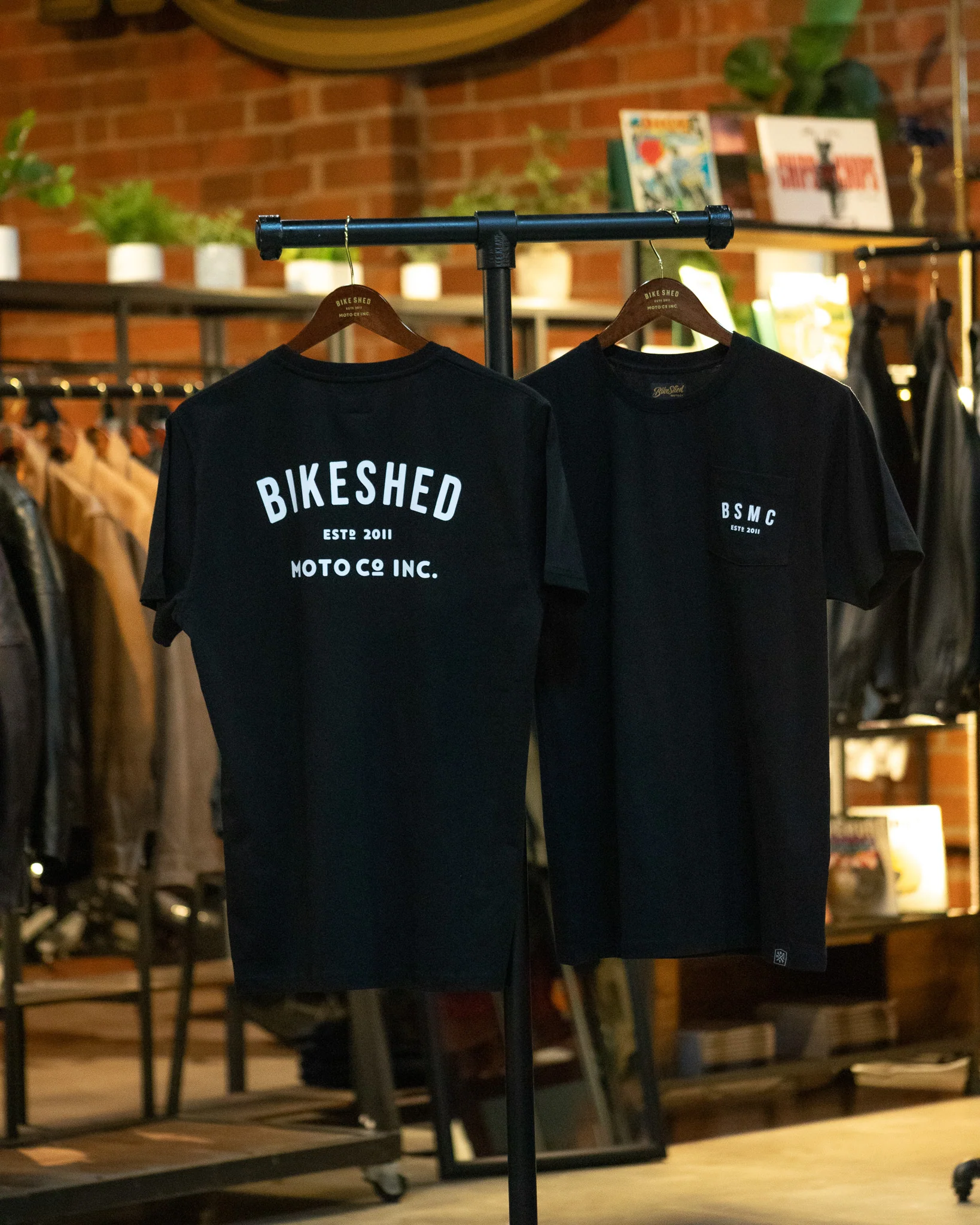 BSMC ESTD. Pocket T-Shirt - Black - Image 6