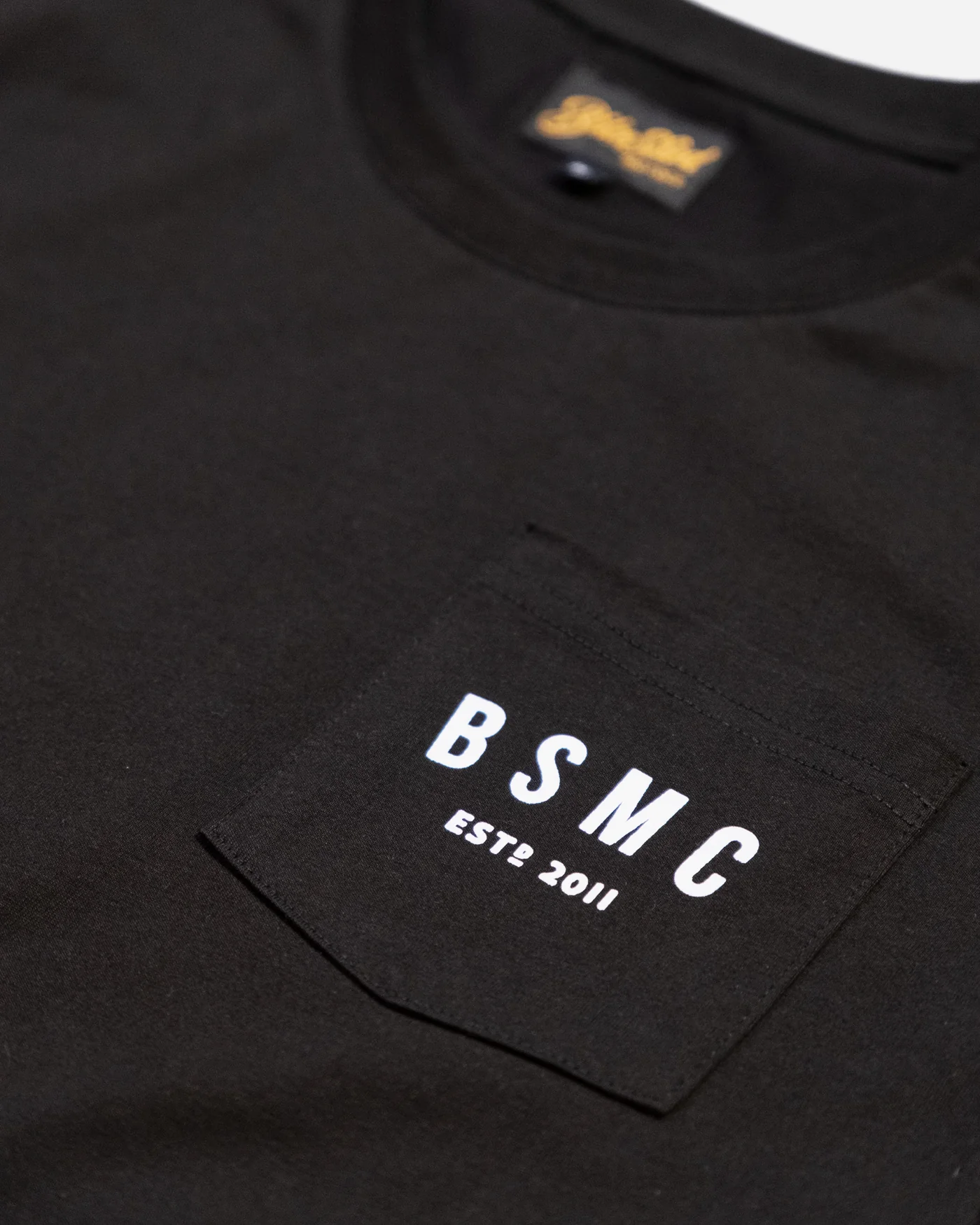 BSMC ESTD. Pocket T-Shirt - Black - Image 8