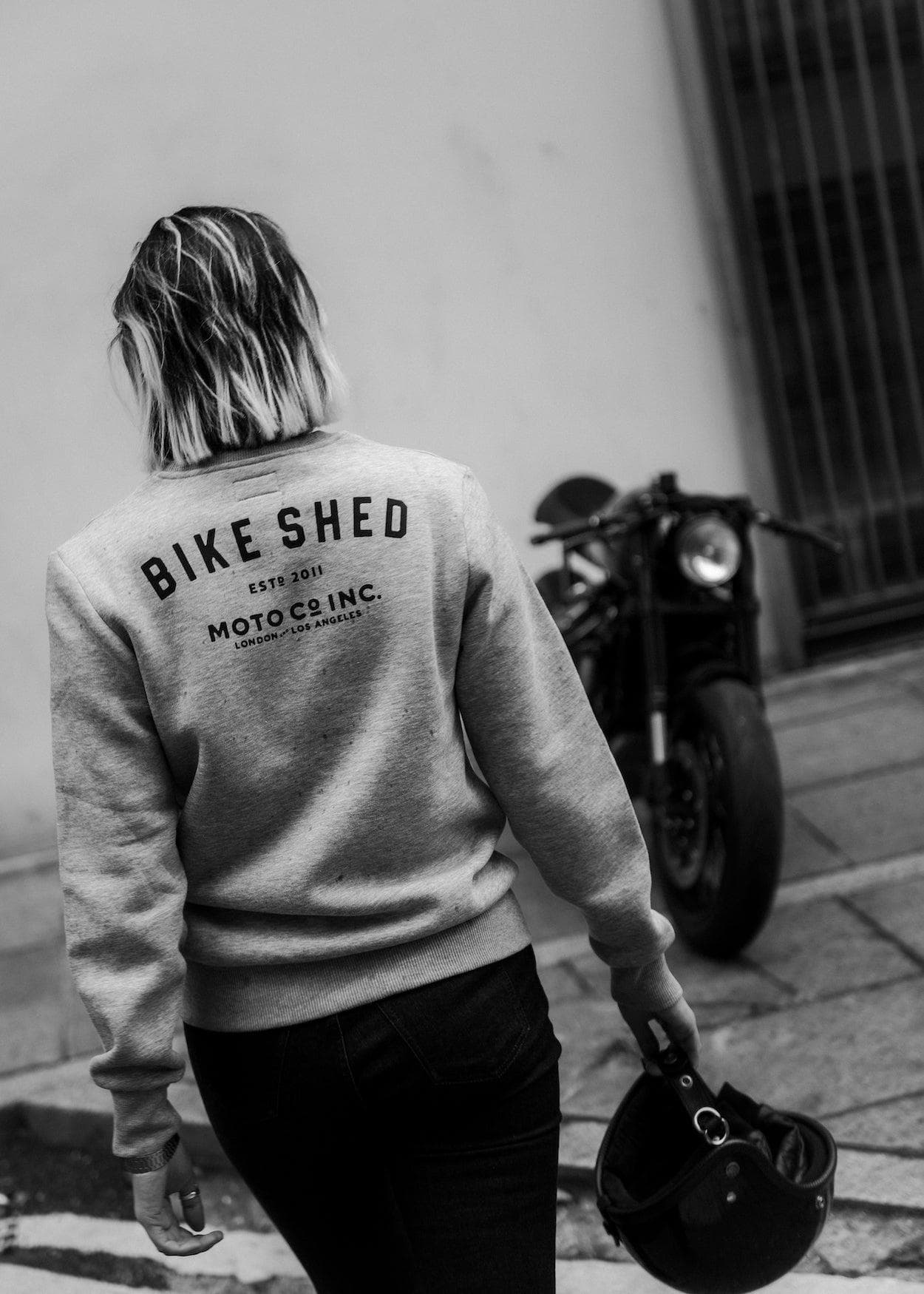 BSMC ESTD. Sweatshirt - Grey Marl - Image 3