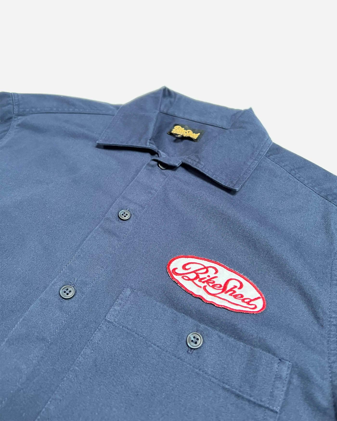 BSMC Garage Patch Shirt - Navy - Image 10