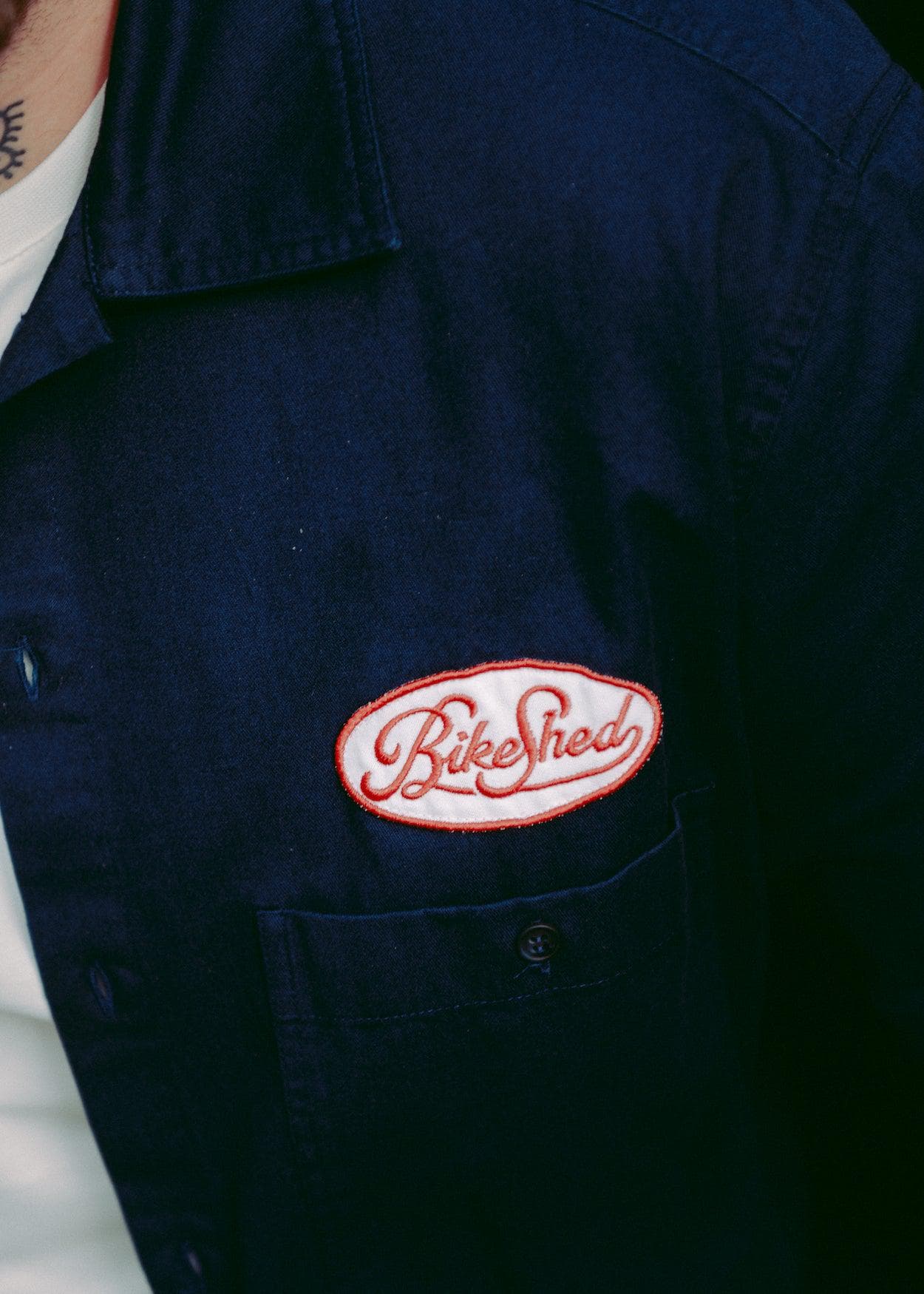 BSMC Garage Patch Shirt - Navy - Image 5