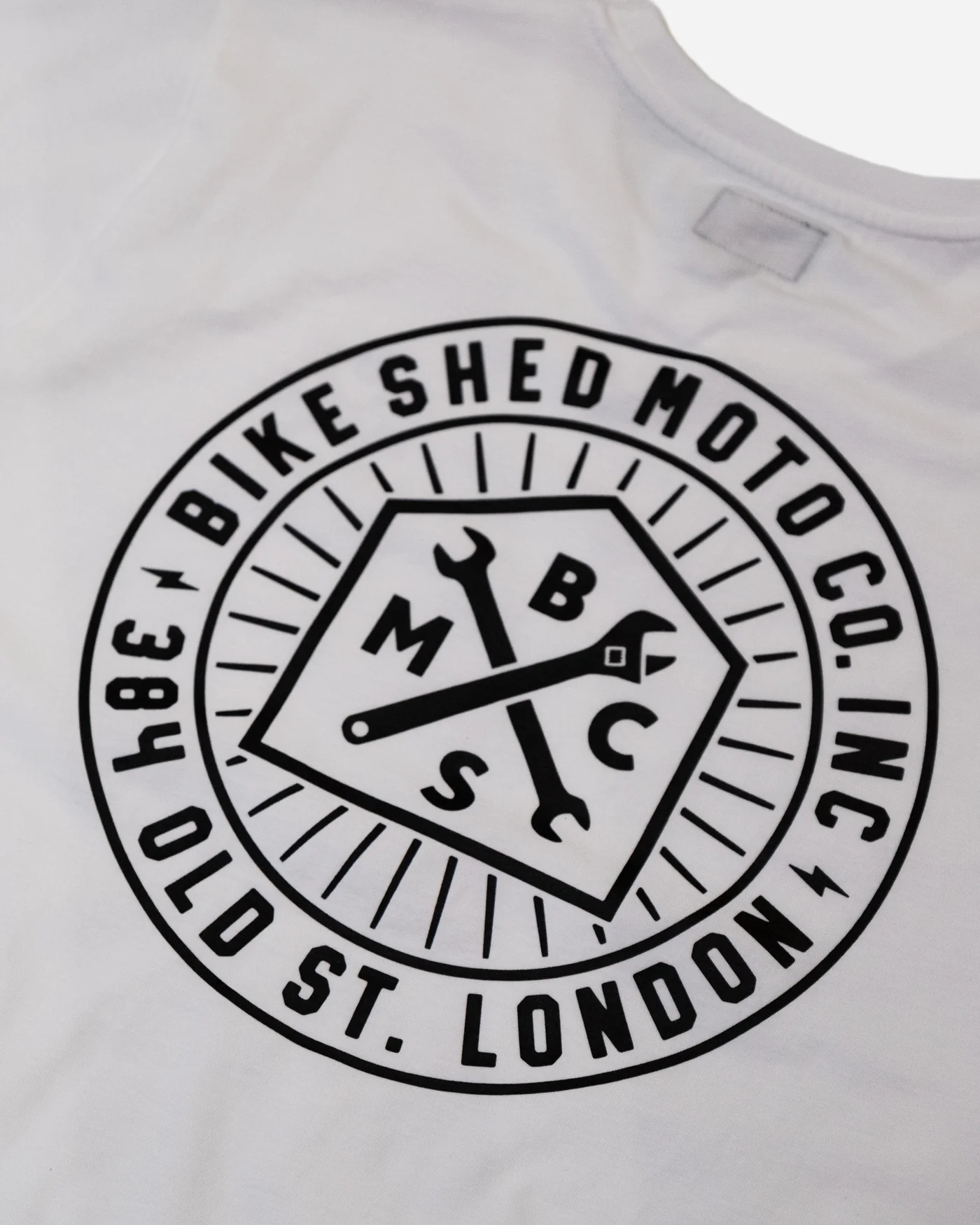 BSMC London Roundel T-Shirt - Ecru - Image 4