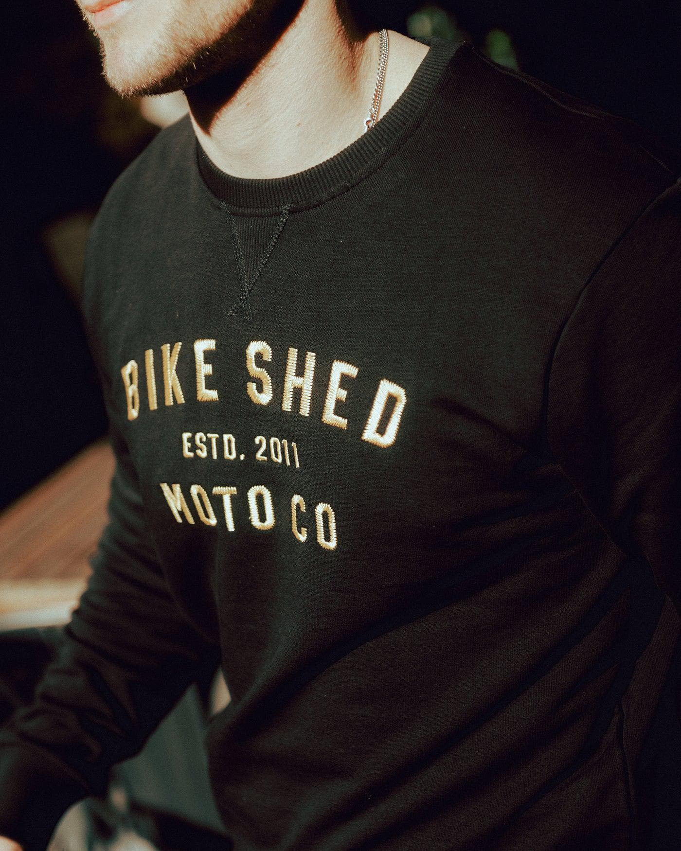 BSMC Moto Co. Sweat - Black/Gold - Image 6