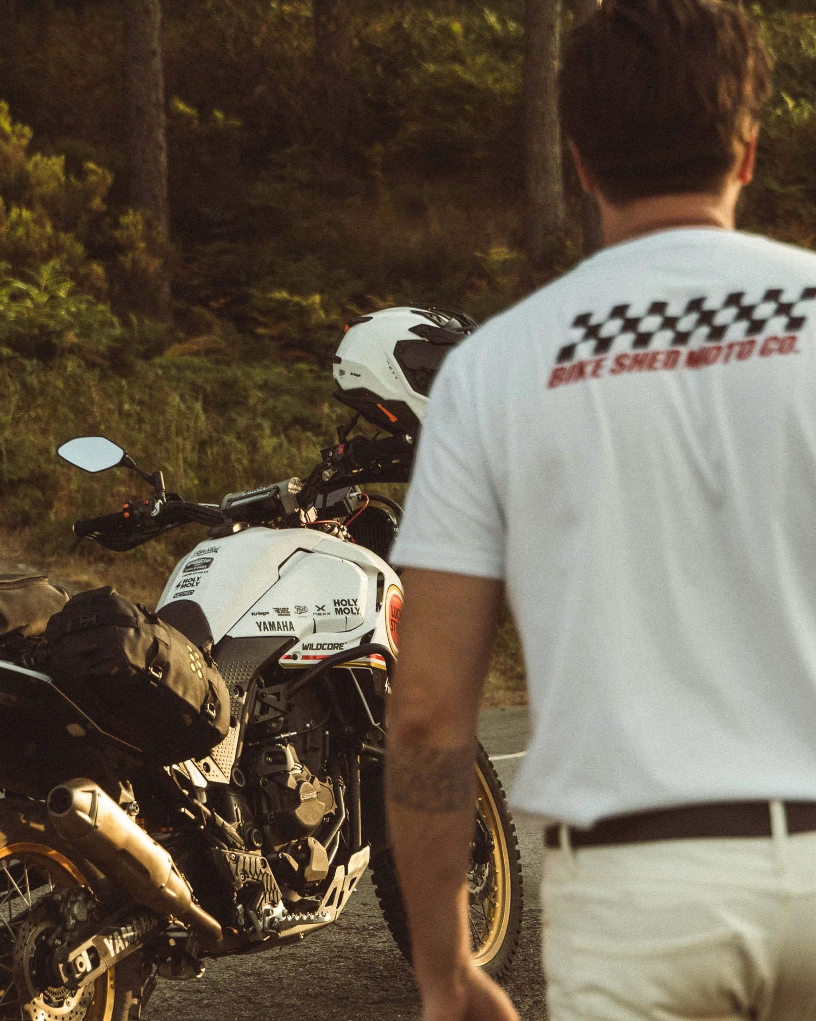 BSMC Race T-Shirt - White - Image 4
