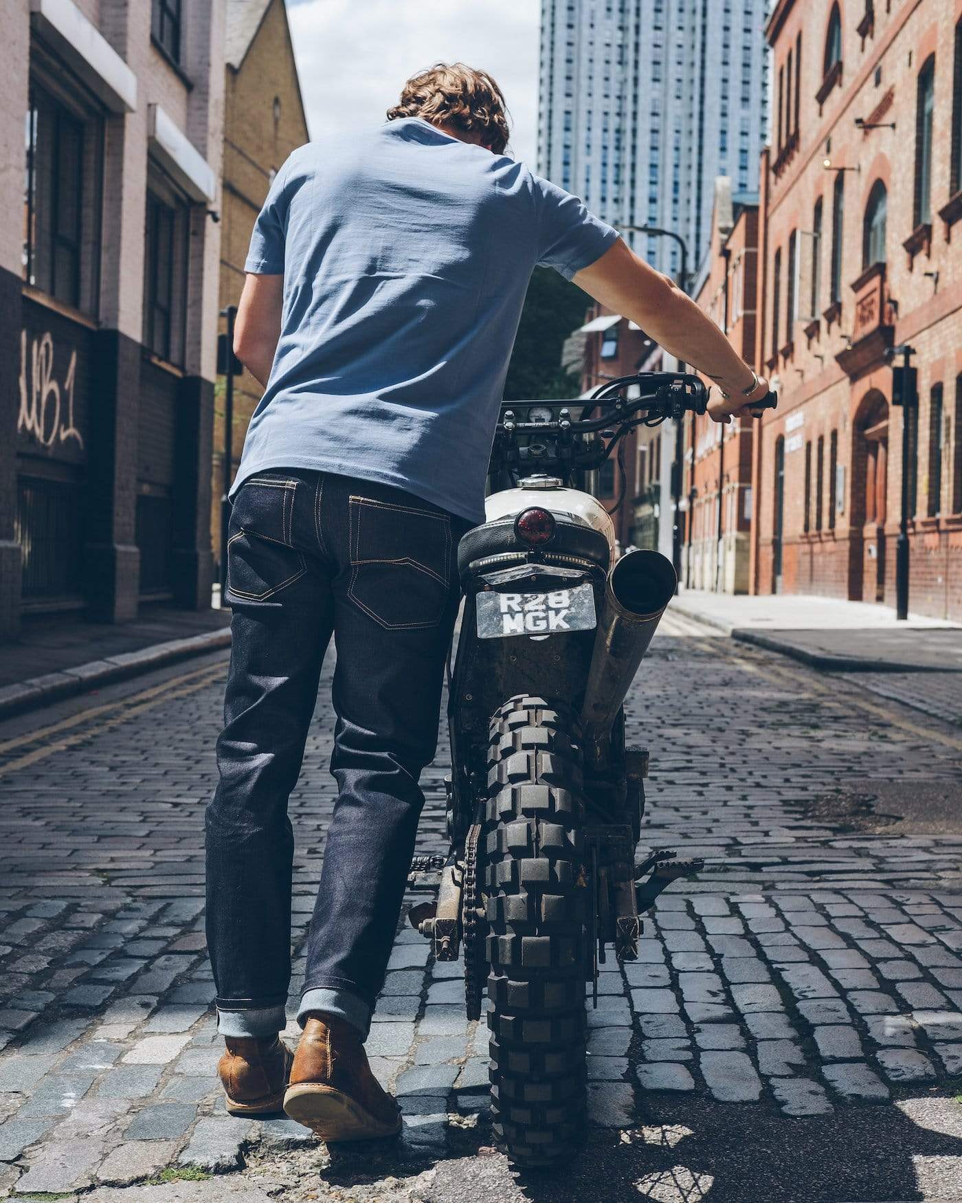 BSMC Resistant - BSR01 Jean - Raw Indigo - Image 4
