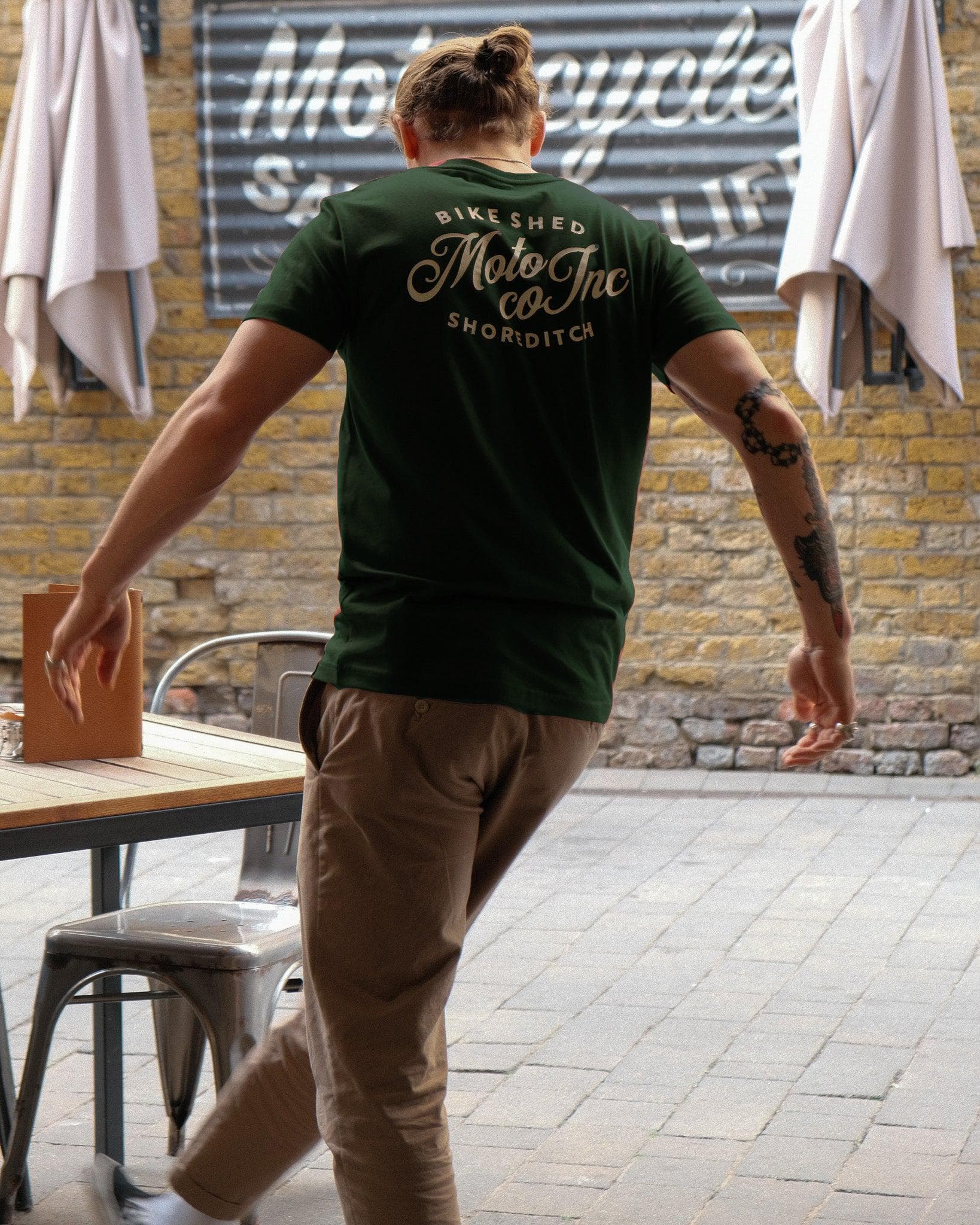 BSMC Shoreditch T-Shirt - Green - Image 4