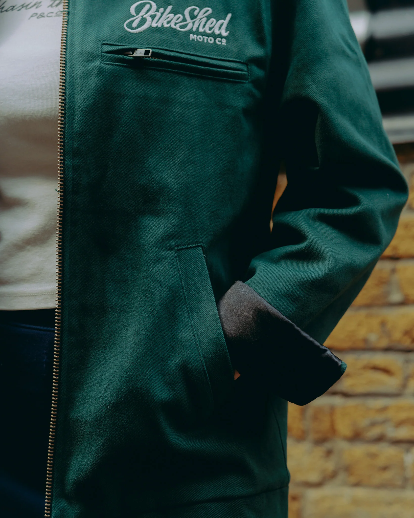 BSMC Twill Jacket - Dark Green - Image 12