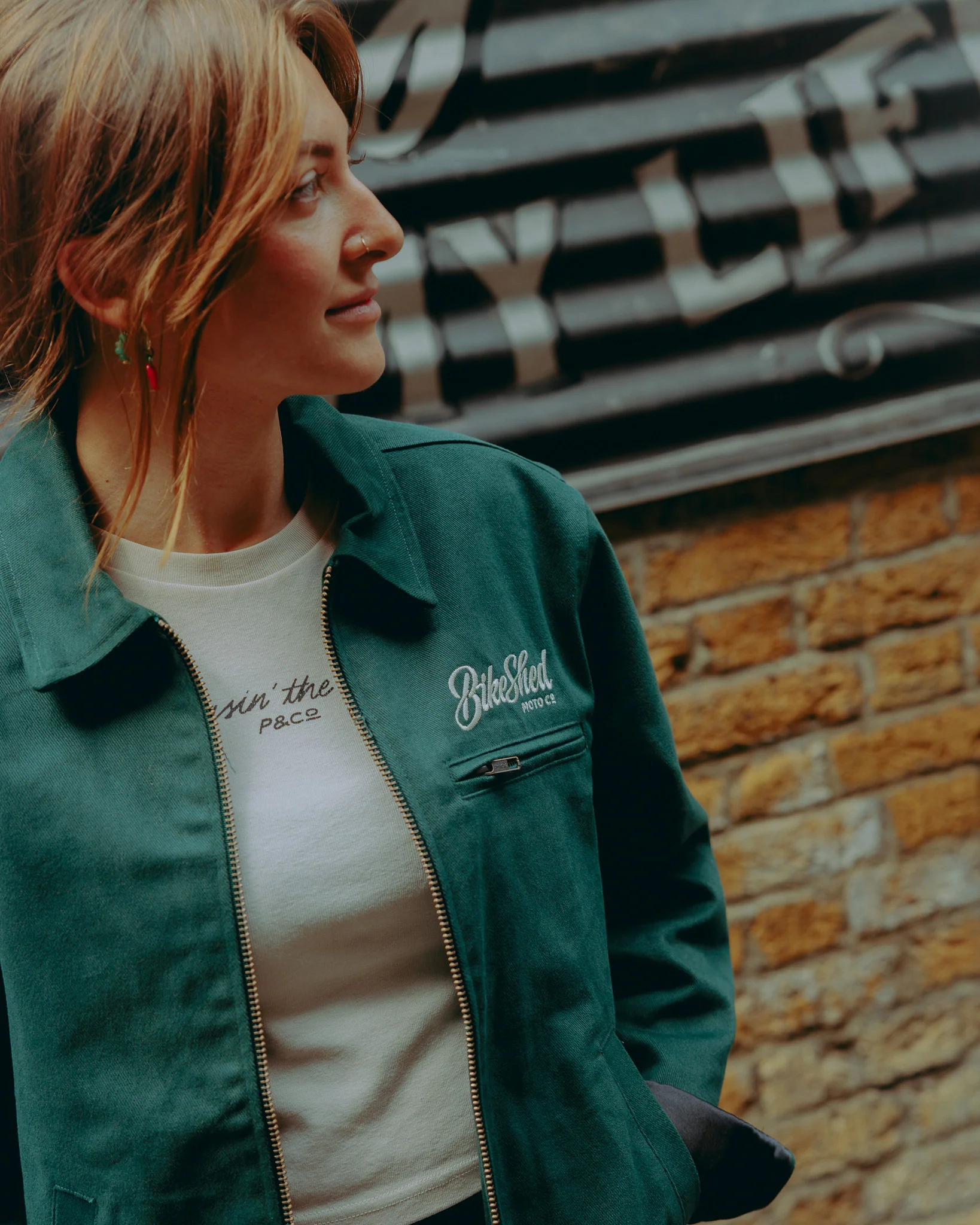 BSMC Twill Jacket - Dark Green - Image 13
