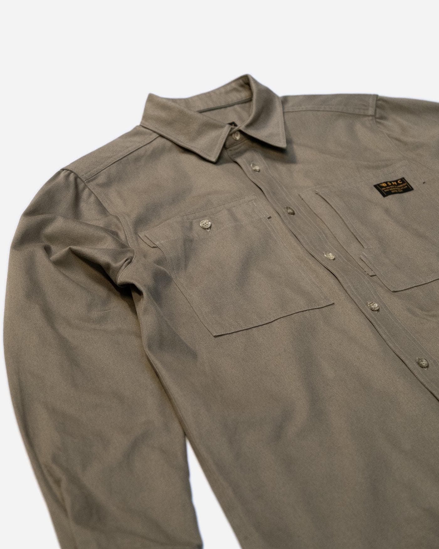 BSMC Twill Utility Shirt - Light Khaki - Image 9