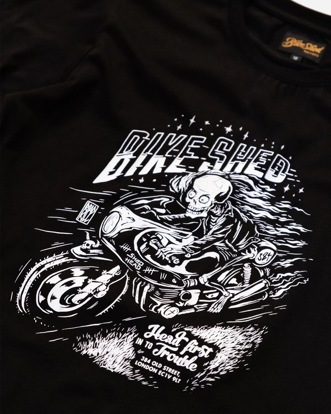 BSMC Women's Shed Head T-Shirt - Black - Image 3