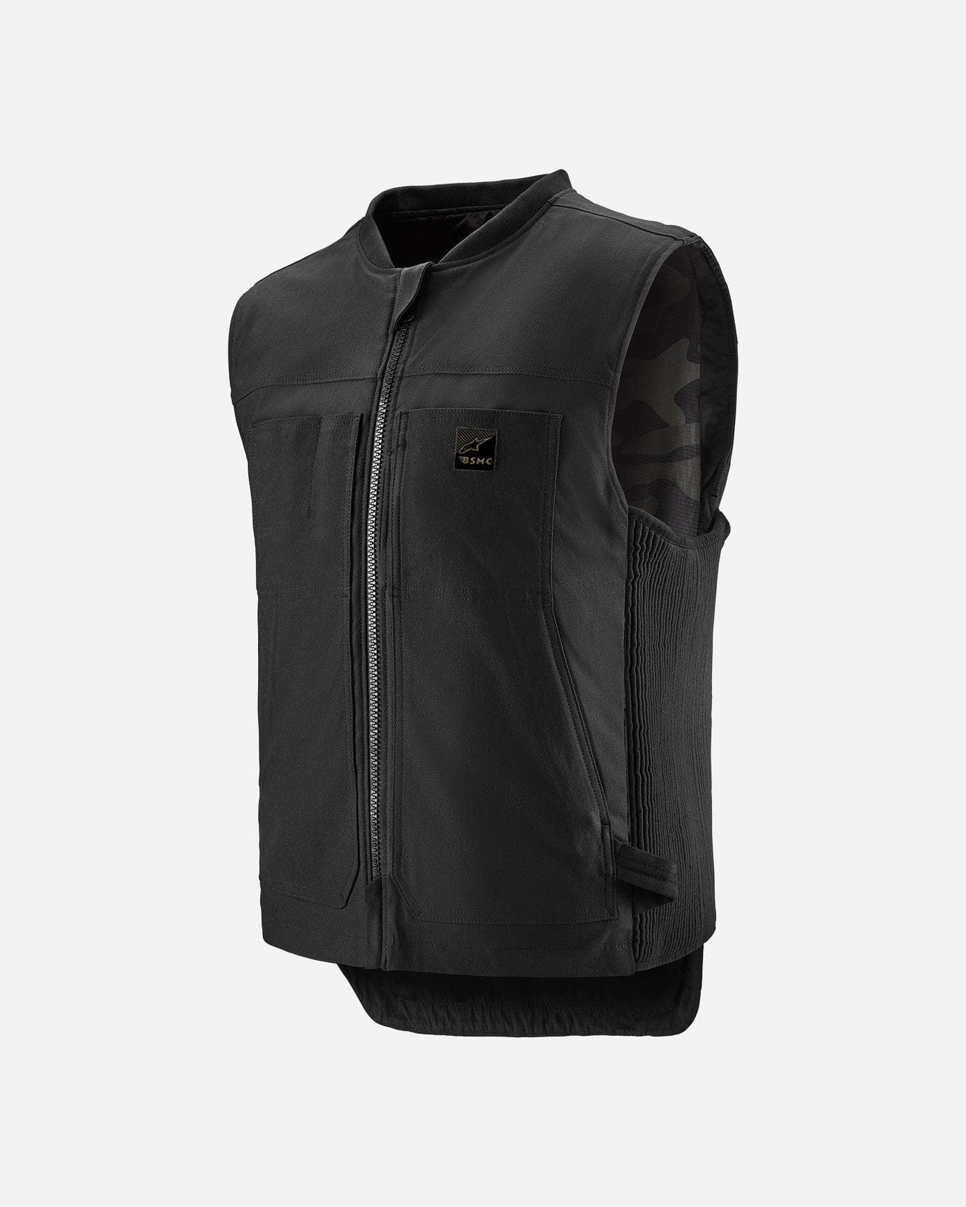 BSMC x Alpinestars TechAir 3 Canvas Airbag Vest - Black - Image 12