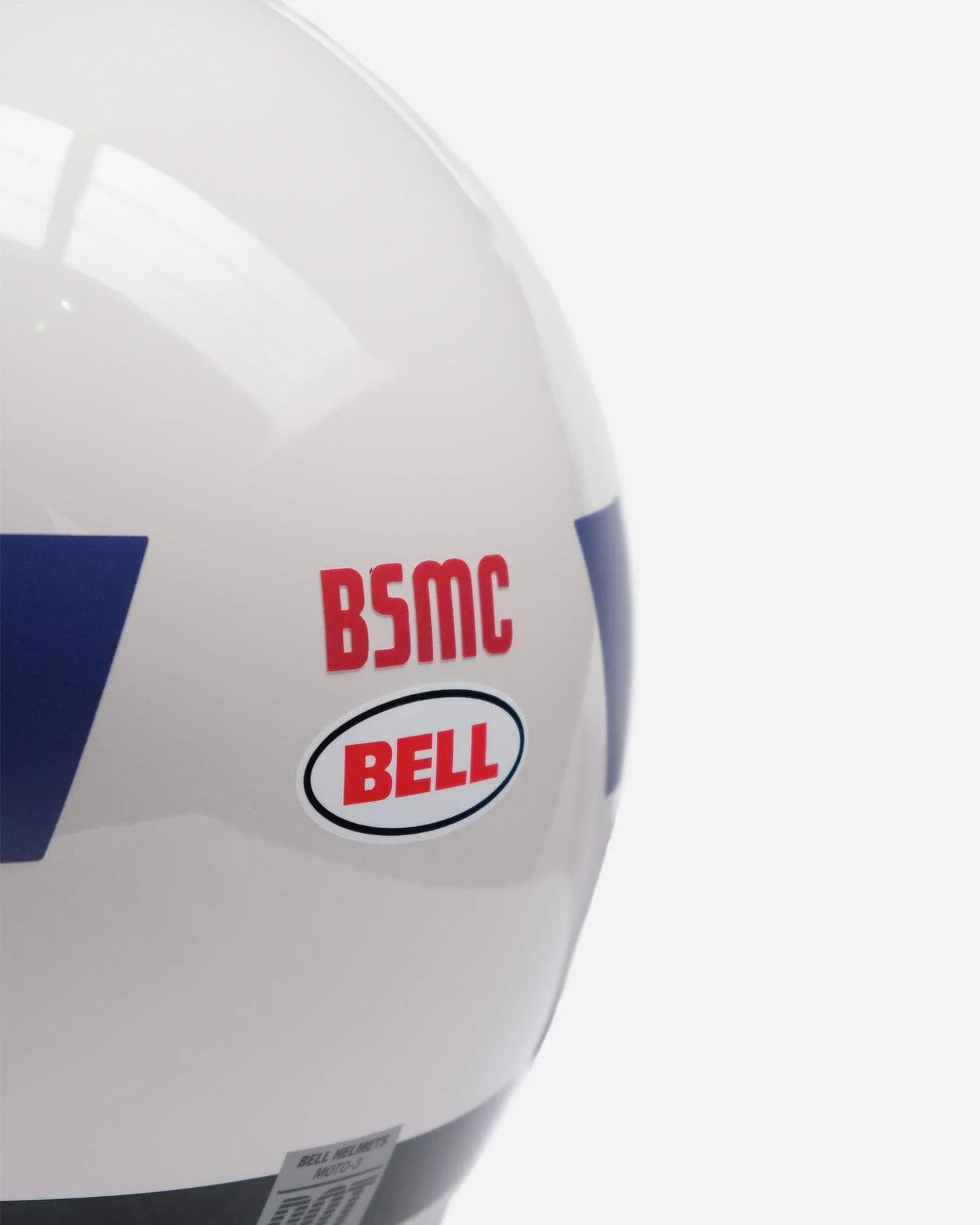 BSMC x Bell Moto 3 Helmet White - Image 10