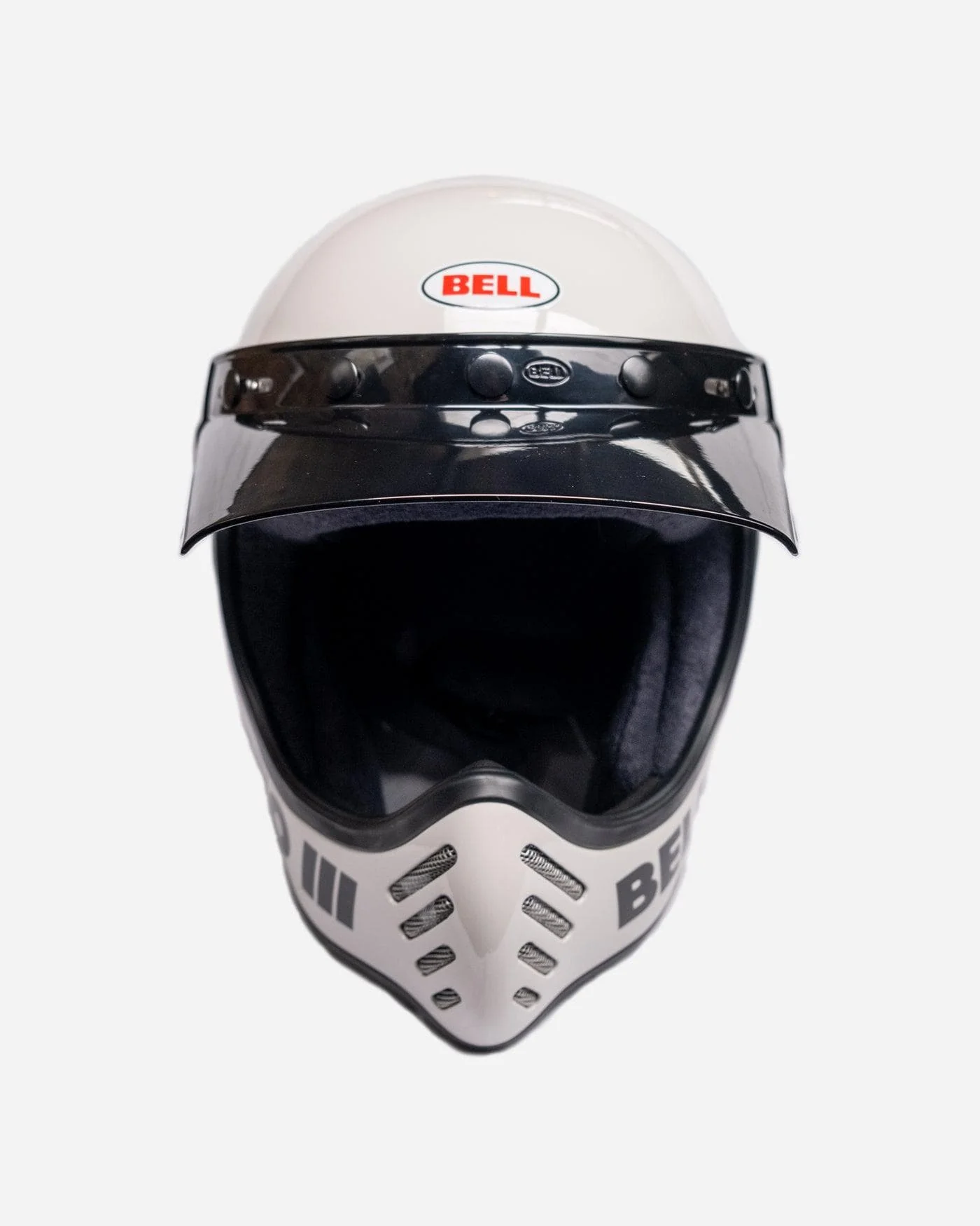 BSMC x Bell Moto 3 Helmet White - Image 8