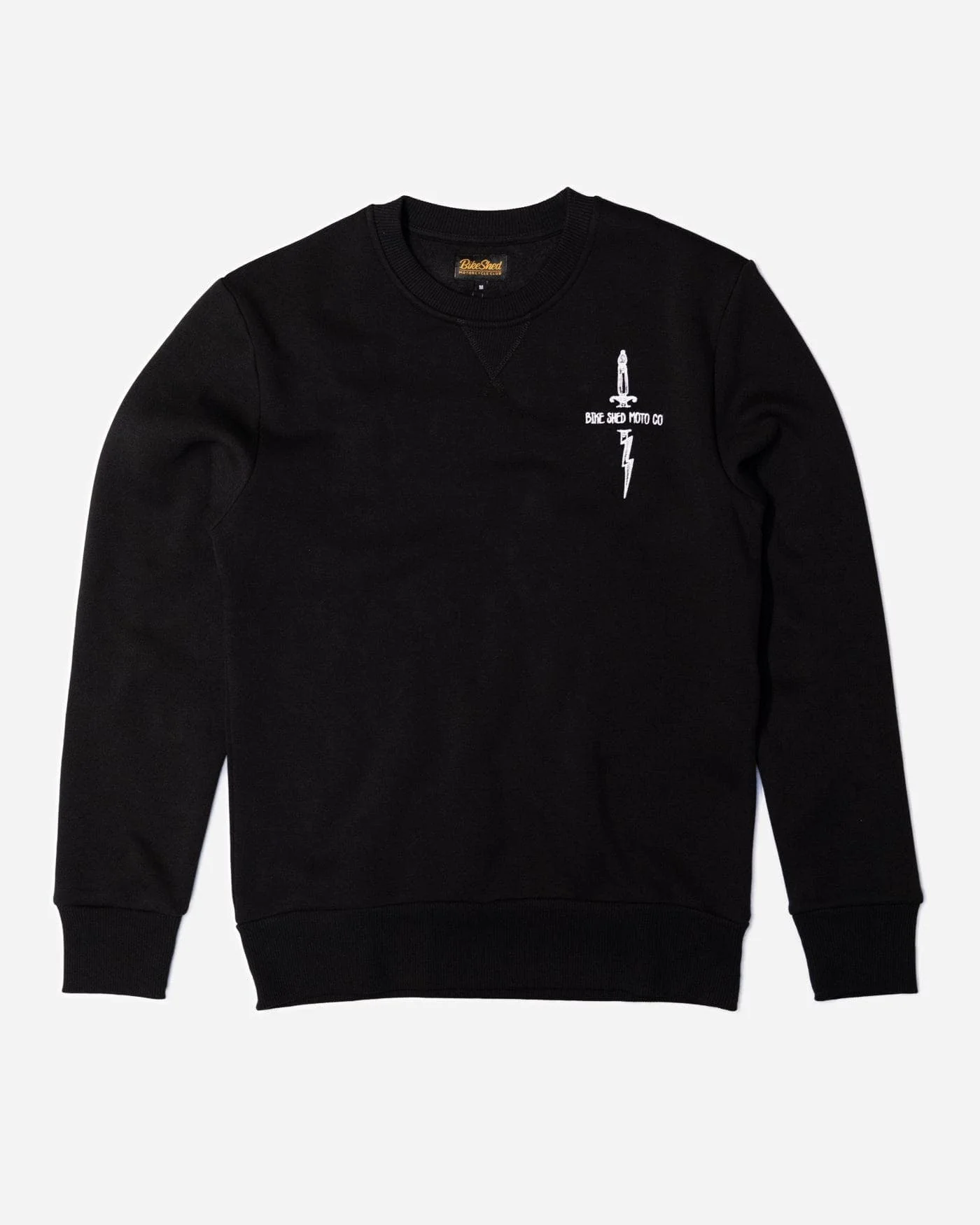 BSMC Zeus Embroidered Sweatshirt - Black - Image 3