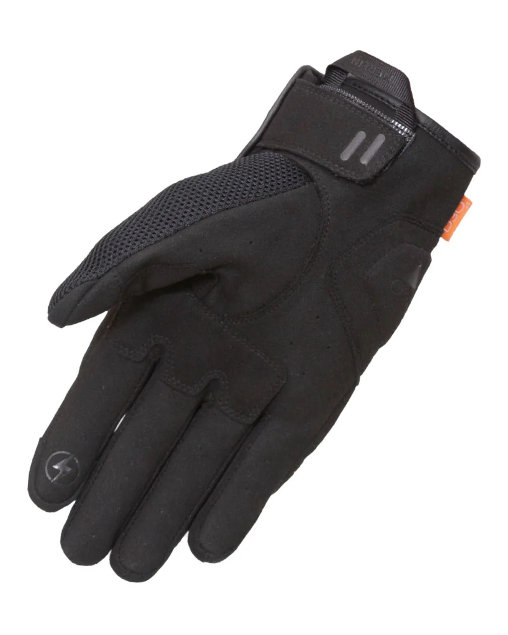 Merlin Barrett Mesh Gloves - Black - Image 2