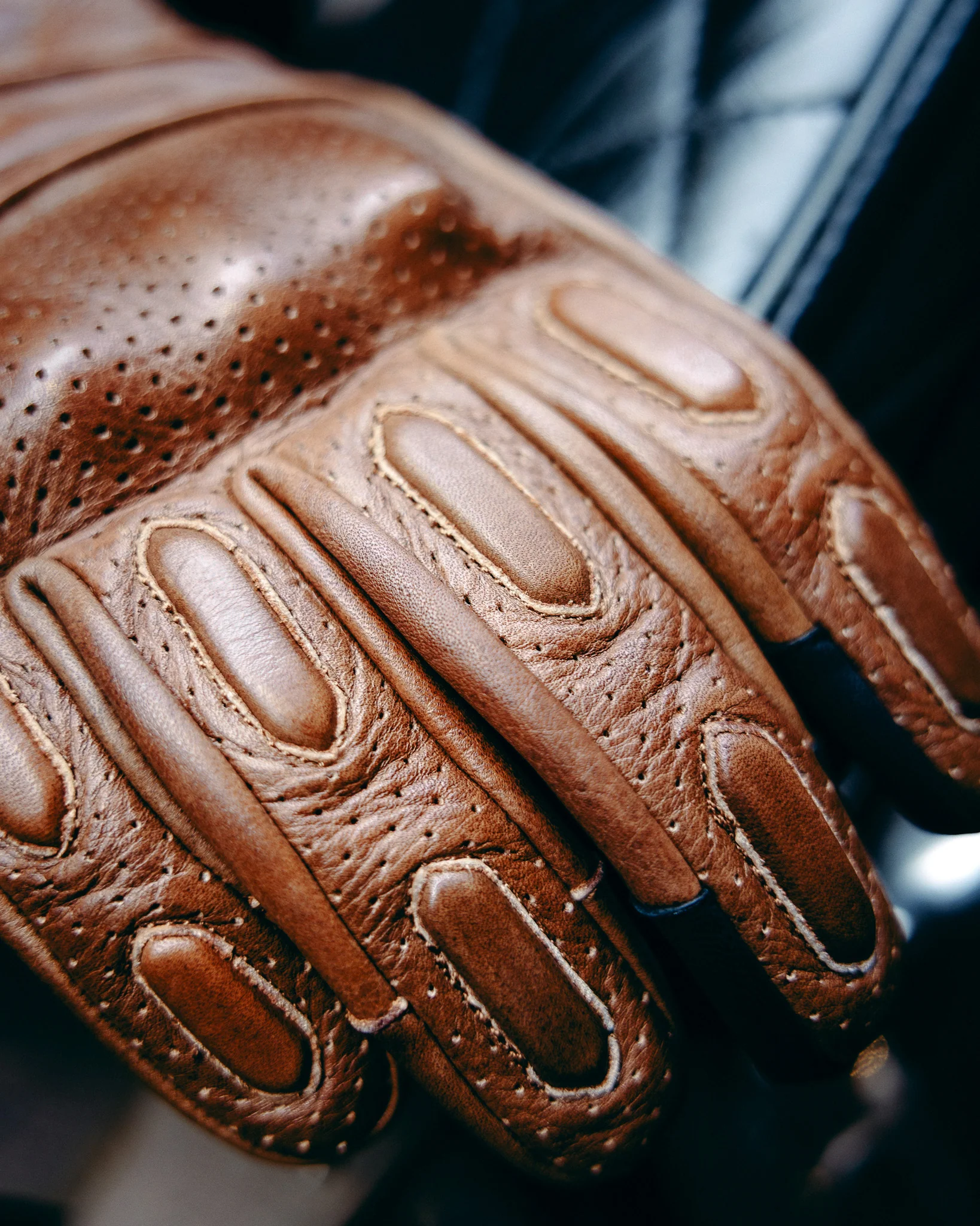 BSMC x Goldtop Gloves MKII - Whiskey Brown - Image 9