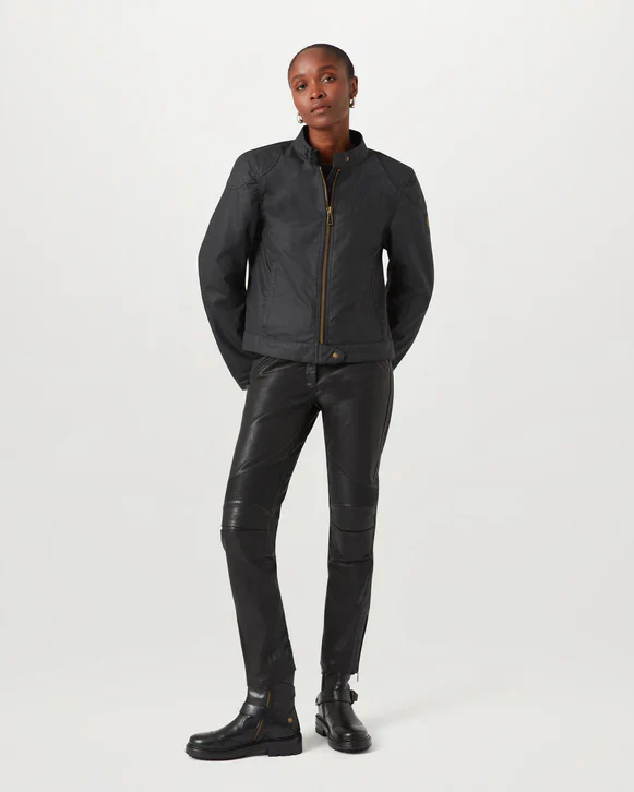 Womens Belstaff Bamburgh Jacket - Black - Image 3