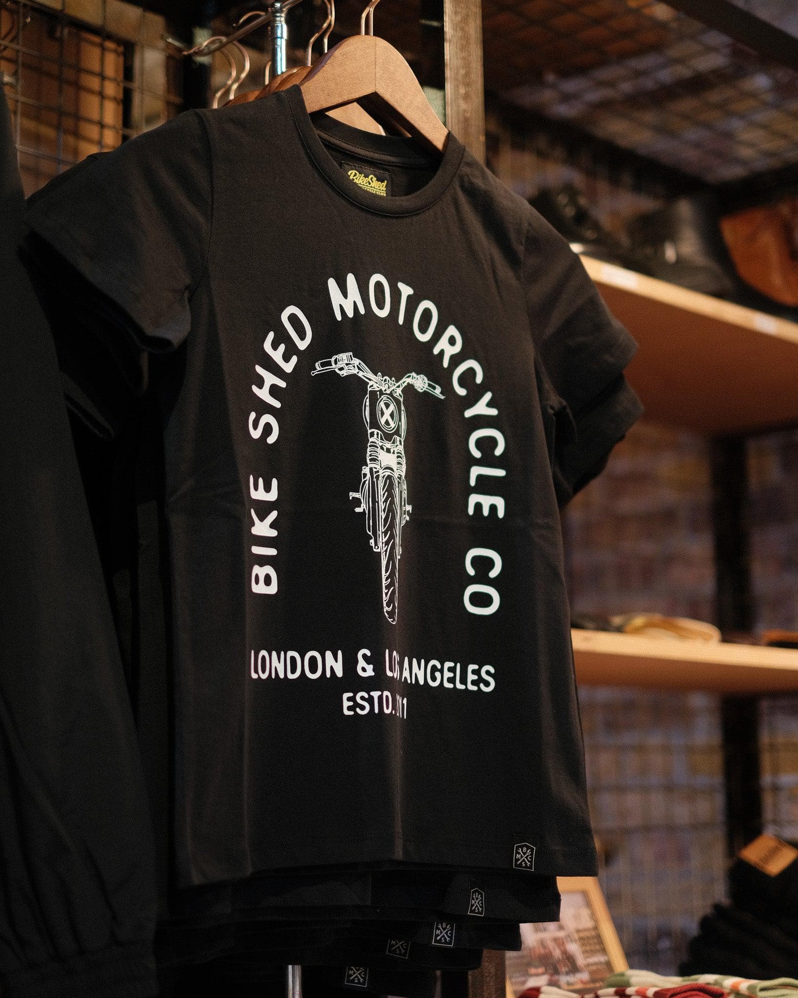 BSMC Womens Tracker Bars T-Shirt - Black - Image 3
